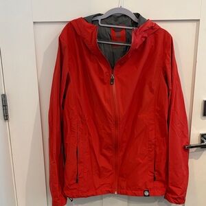 REI Women's Bold Orange windbreaker Jacket